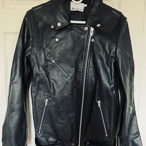 Alexander Wang Leather Motorcycle Jacket